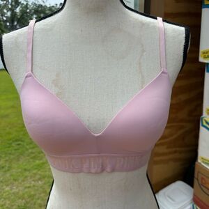 Pink Wireless Bra